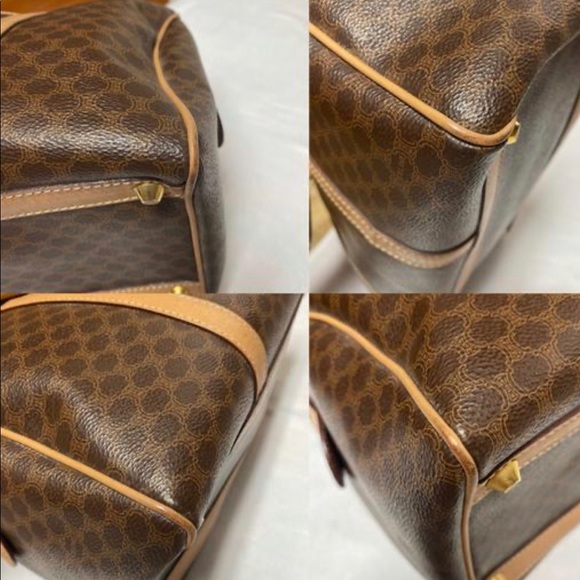 Celine Boston Handbag Macadam Brown - Picture 9 of 12